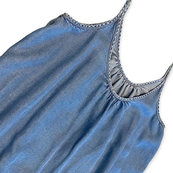 BDG bohemian fairy cosplay Jean Tank Top Midi Dress - Picture 7 of 11